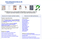 Desktop Screenshot of campresources.co.uk